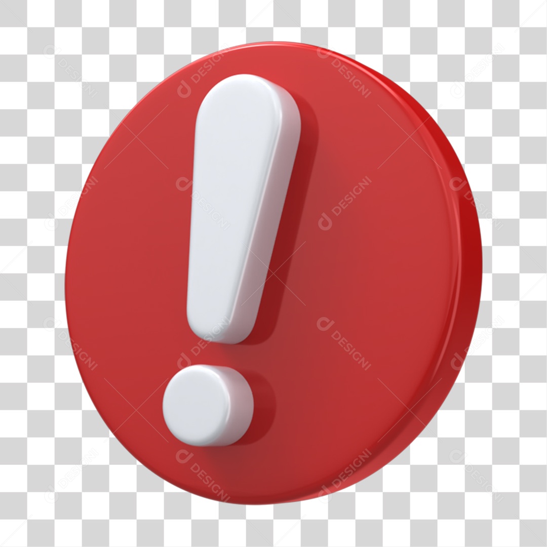 Sinal Símbolo Alerta PNG Transparente