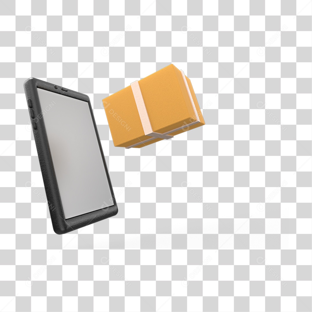 Compras Online Celular Entregas PNG Transparente