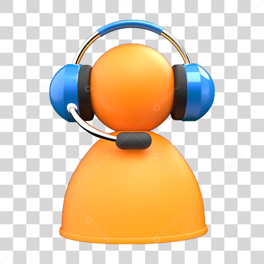 Ícone de Atendimento ao Cliente PNG Transparente