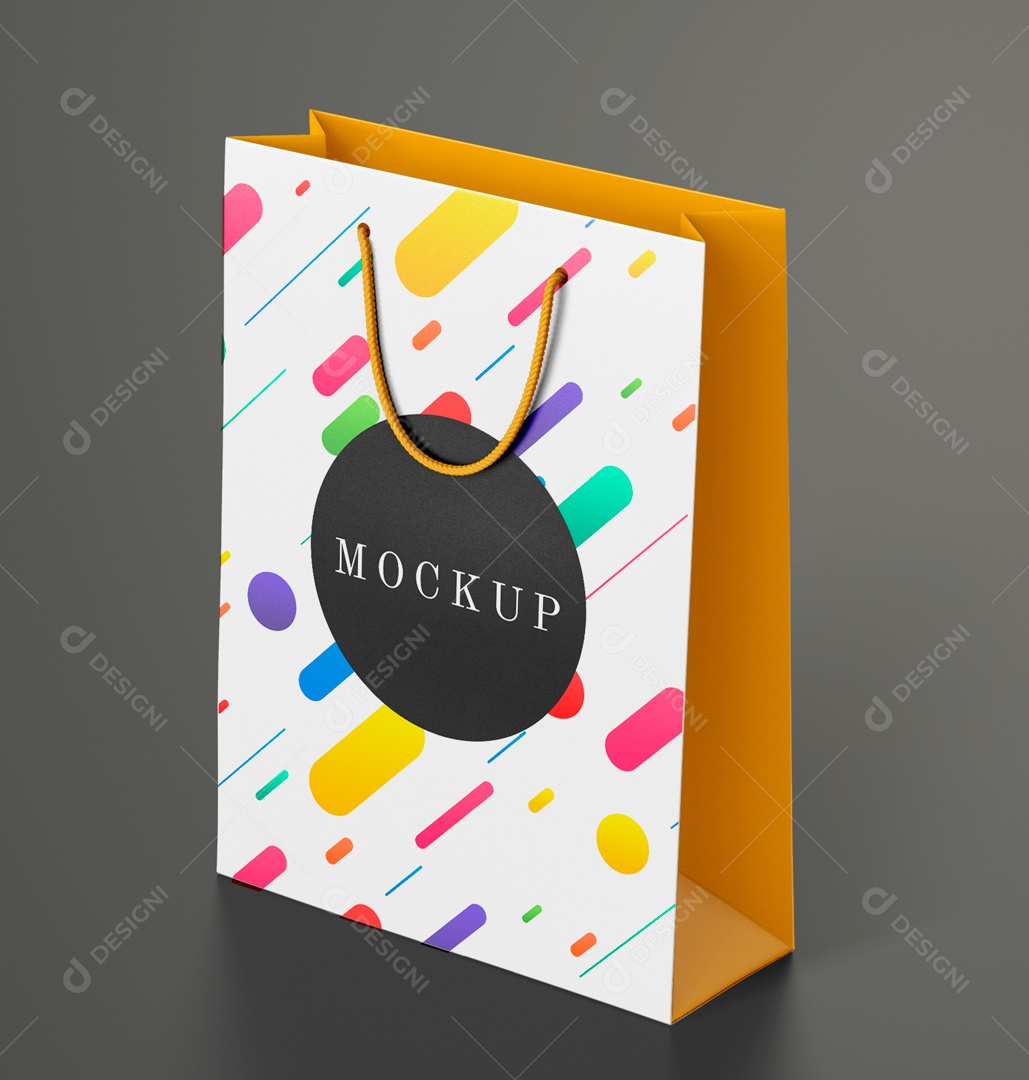 Mockup Sacola PSD Editável