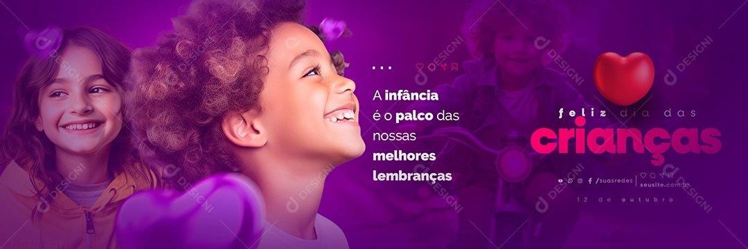 Children's Day Carousel - Childhood is the Stage of Our Best Memories | Social Media PSD Editable