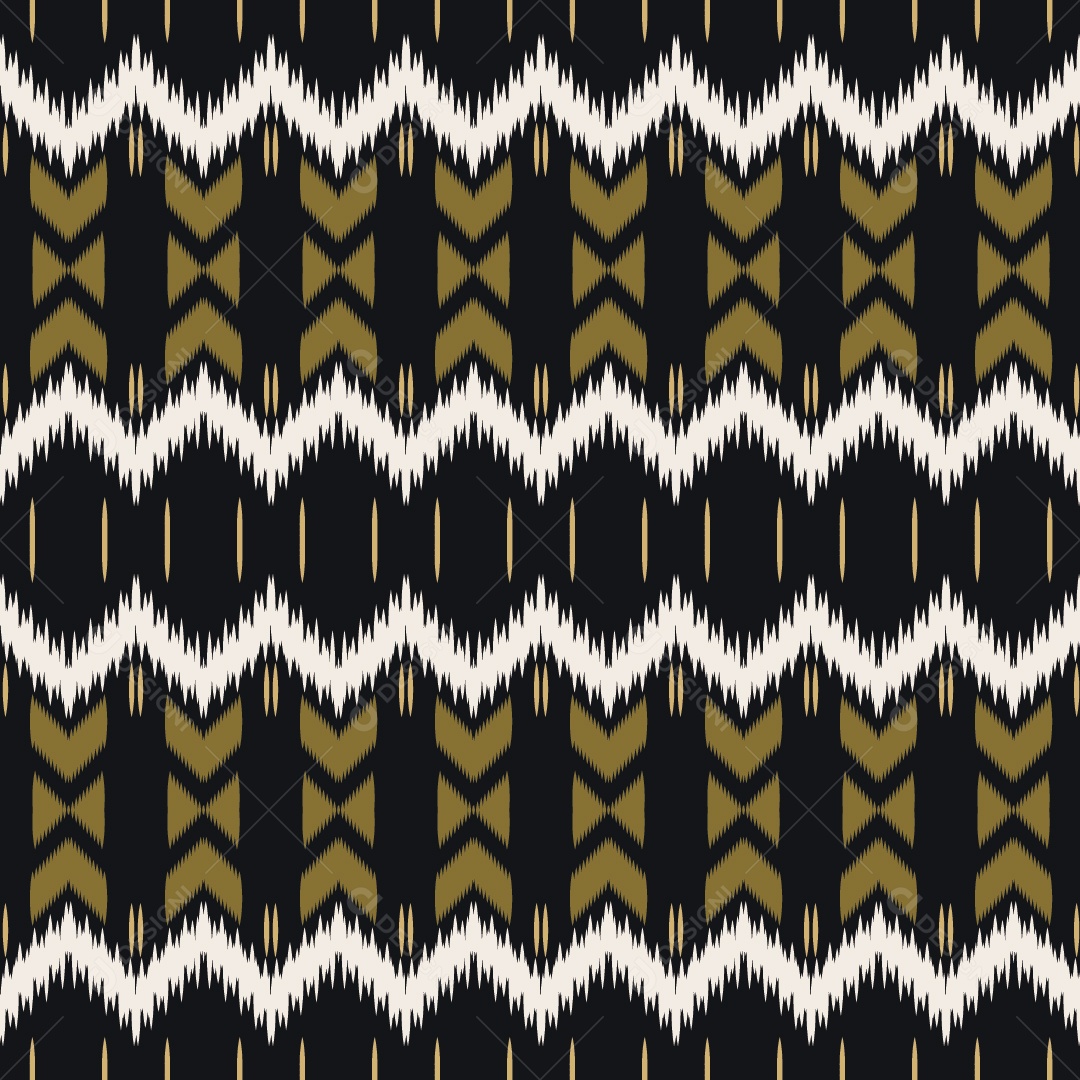 Padrão Tribal Colorido Ilustração Vetor EPS