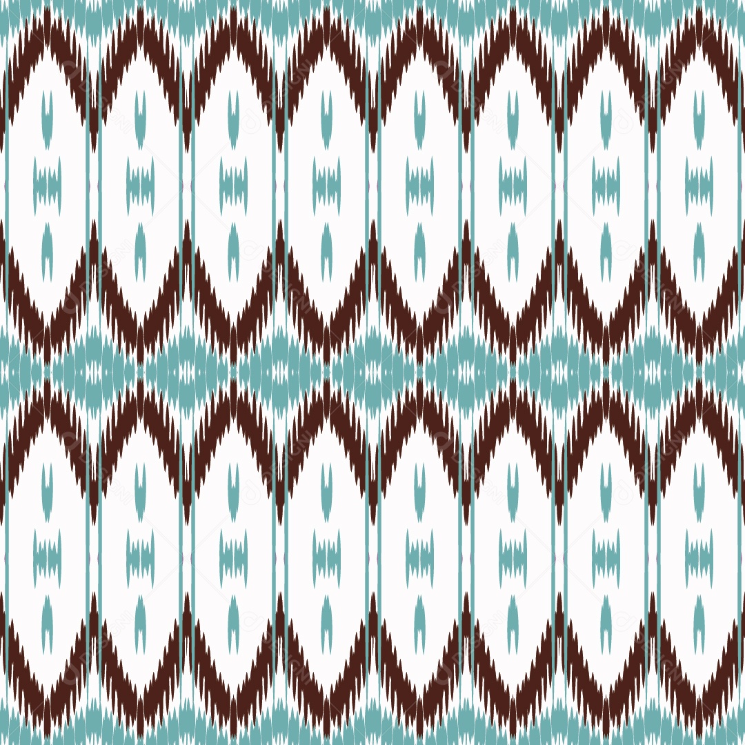 Padrão Tribal Colorido Ilustração Vetor EPS