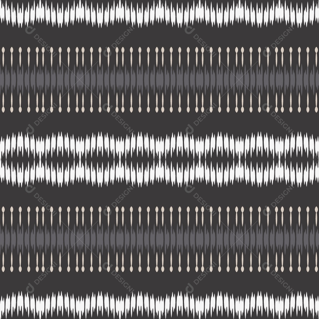 Padrão Tribal Colorido Ilustração Vetor EPS