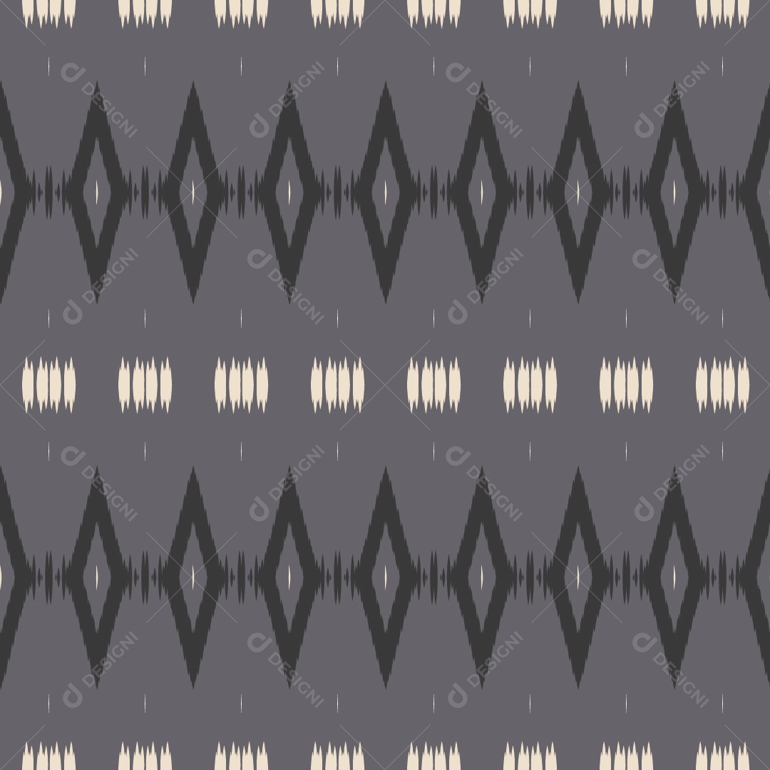 Padrão Tribal Colorido Ilustração Vetor EPS