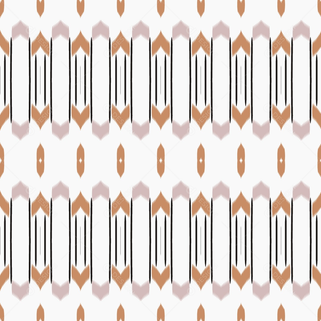 Padrão Tribal Colorido Ilustração Vetor EPS