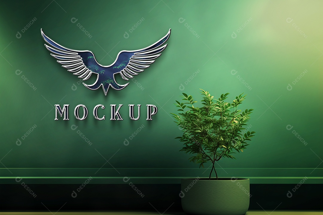 Model PSD Company Mockup Editable