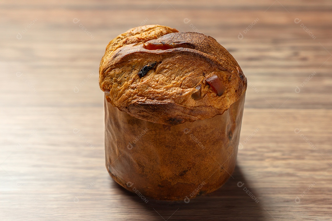 Panetone, sobremesa tradicional com frutas cristalizadas