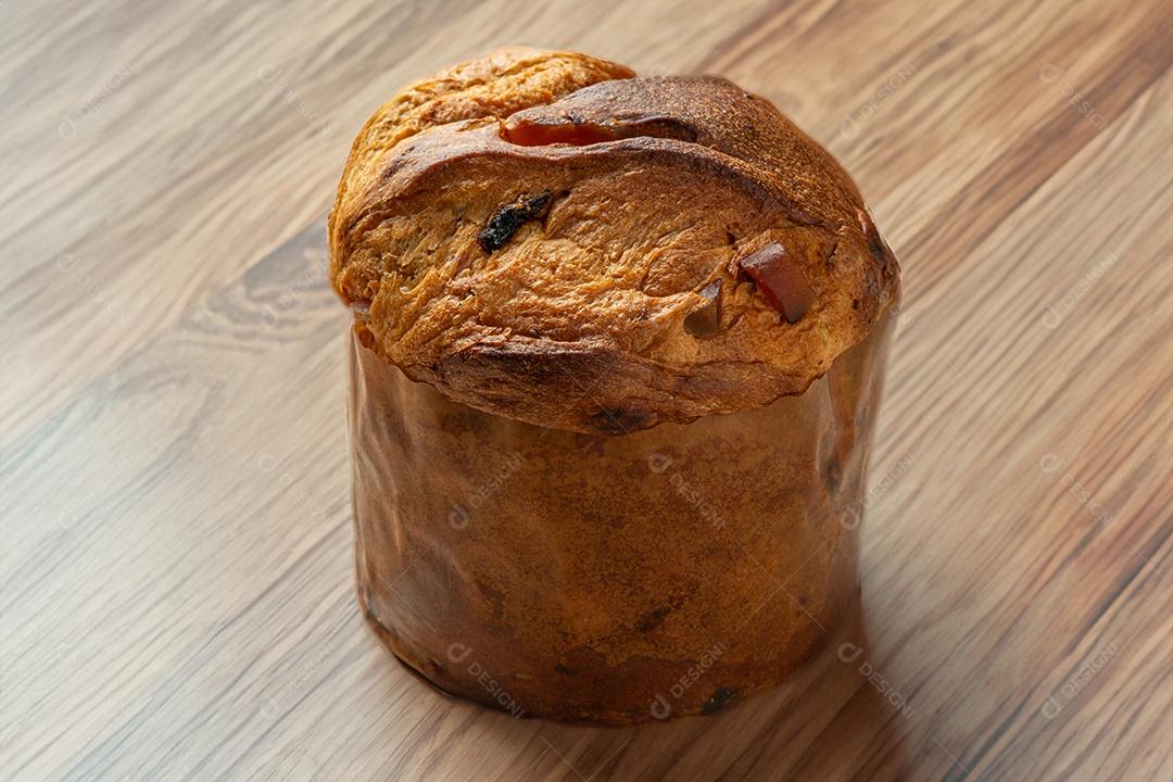 Panetone, sobremesa tradicional com frutas cristalizadas
