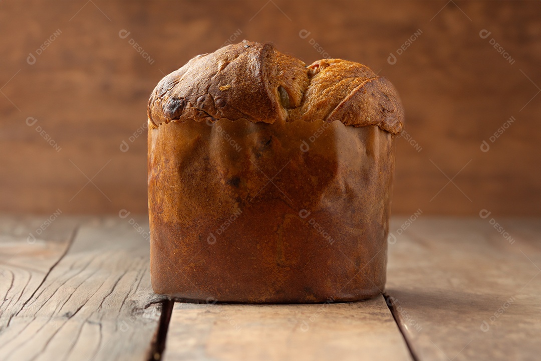 Panetone, sobremesa tradicional com frutas cristalizadas