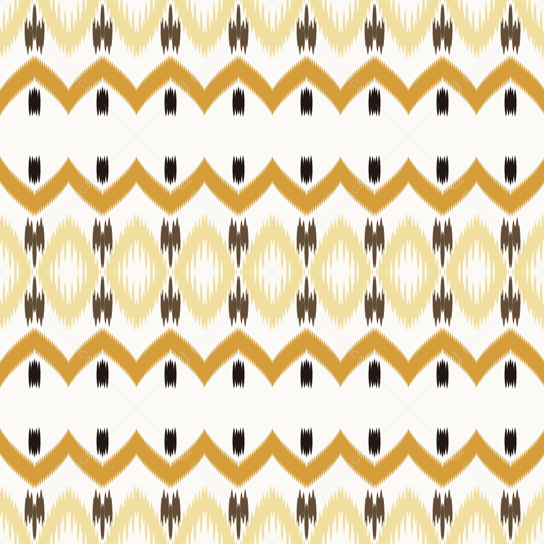 Padrão Tribal Tradicional Colorido Ilustração Vetor EPS