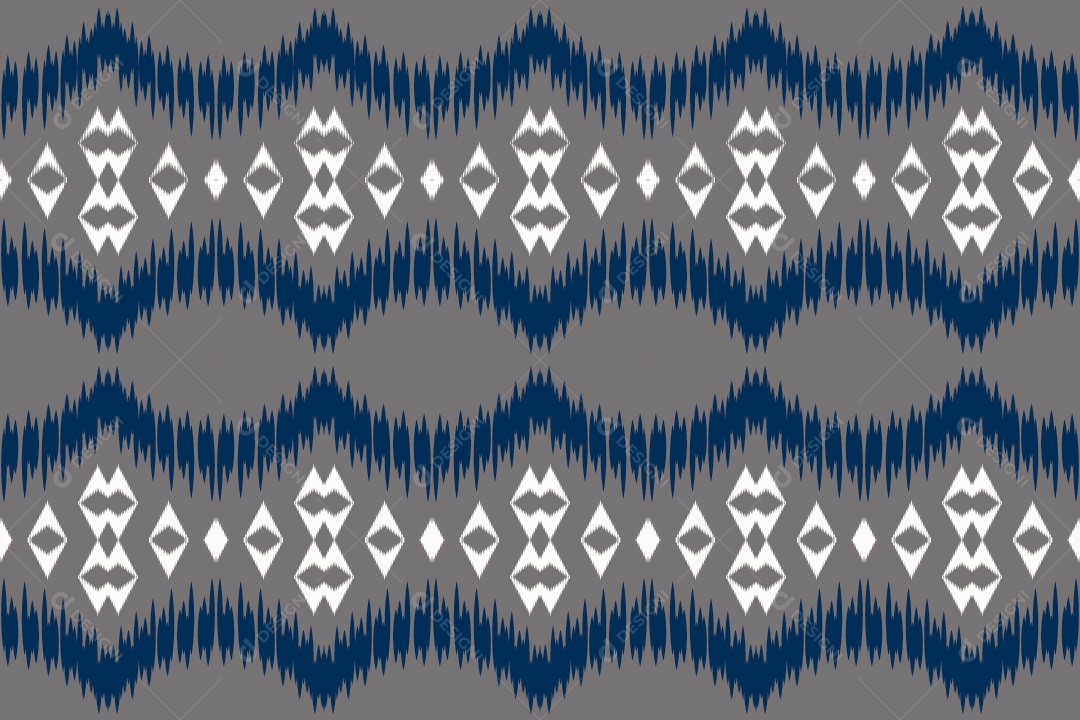 Padrão Tribal Tradicional Colorido Ilustração Vetor EPS