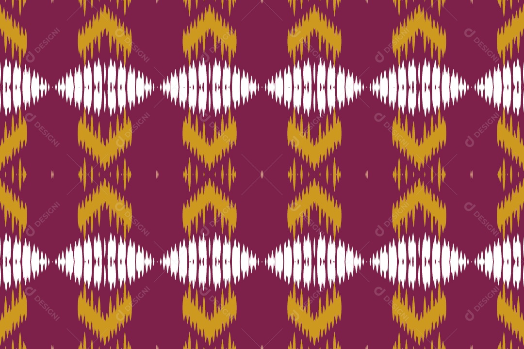 Padrão Tribal Tradicional Colorido Ilustração Vetor EPS