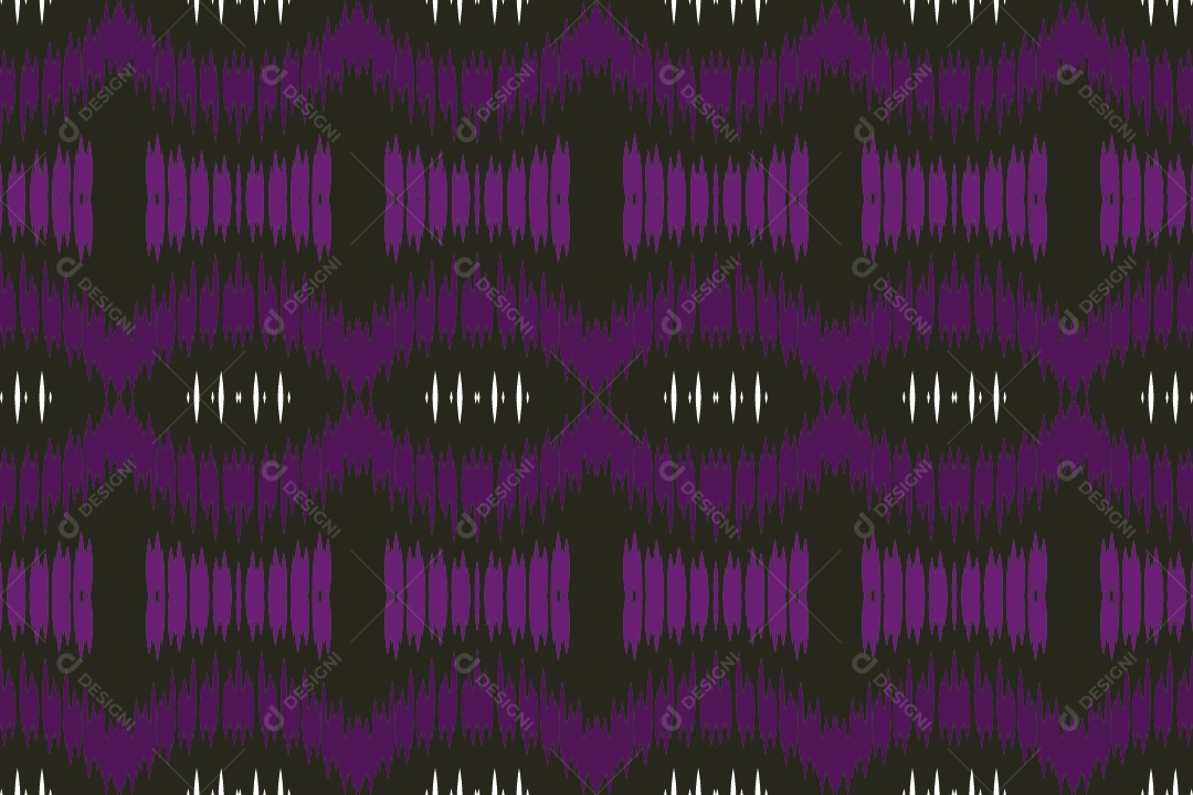 Padrão Tribal Tradicional Colorido Ilustração Vetor EPS