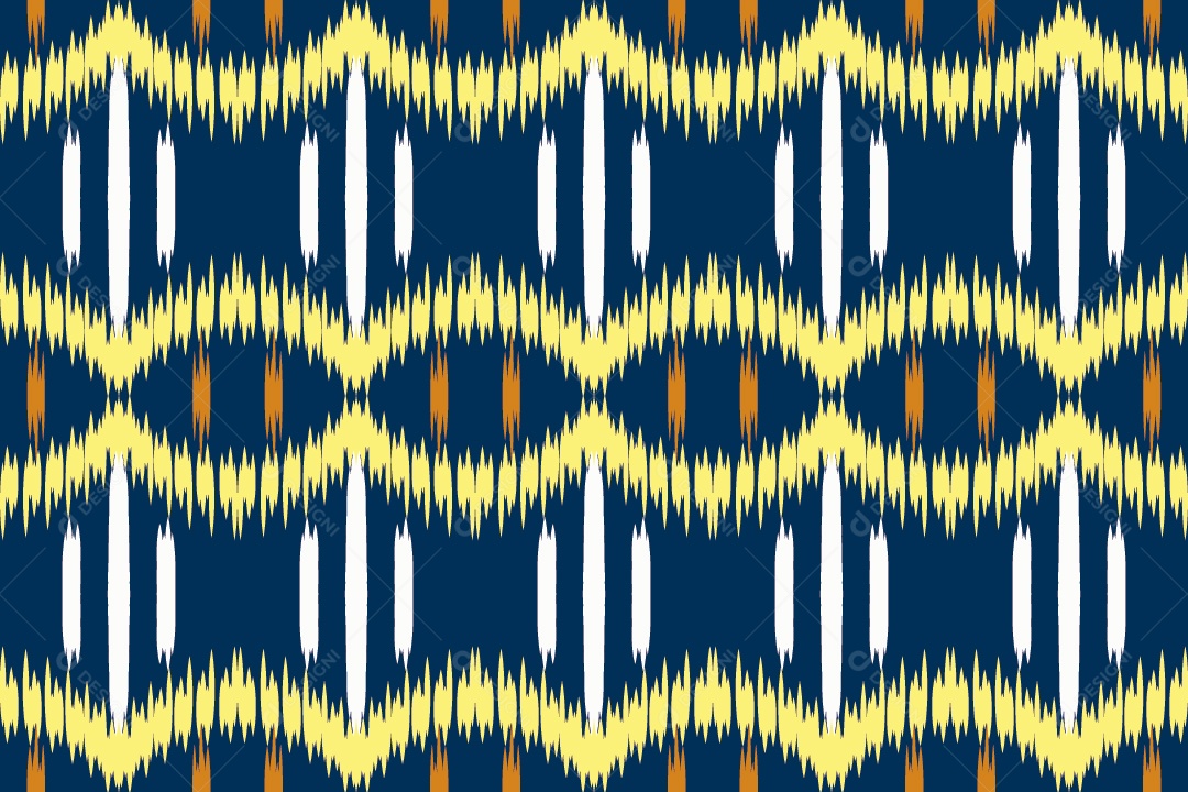 Padrão Tribal Tradicional Estilo Africano Vetor EPS