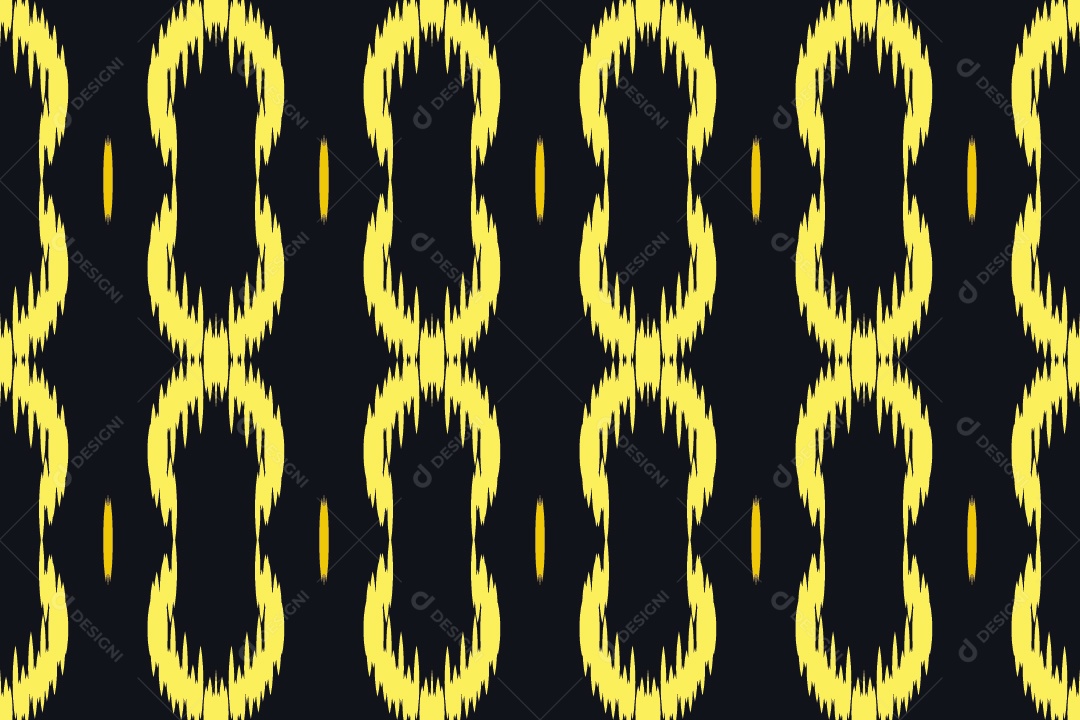 Ilustração Tribal Tradicional Colorido Vetor EPS