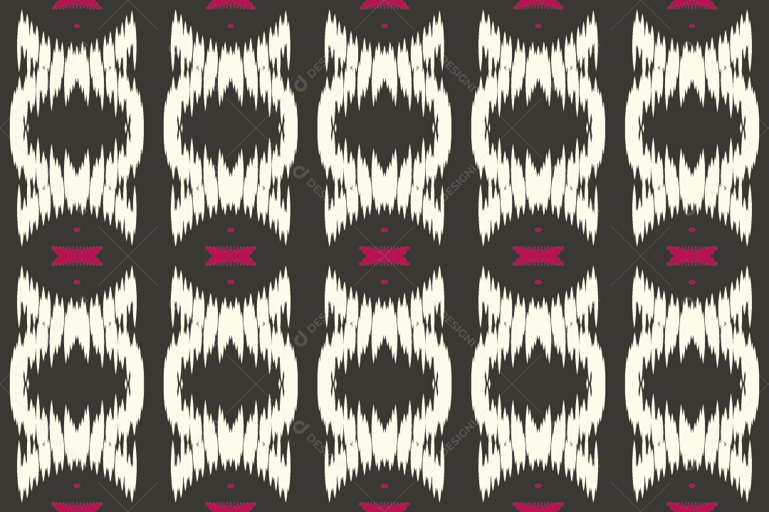 Ilustração Tribal Tradicional Colorido Vetor EPS