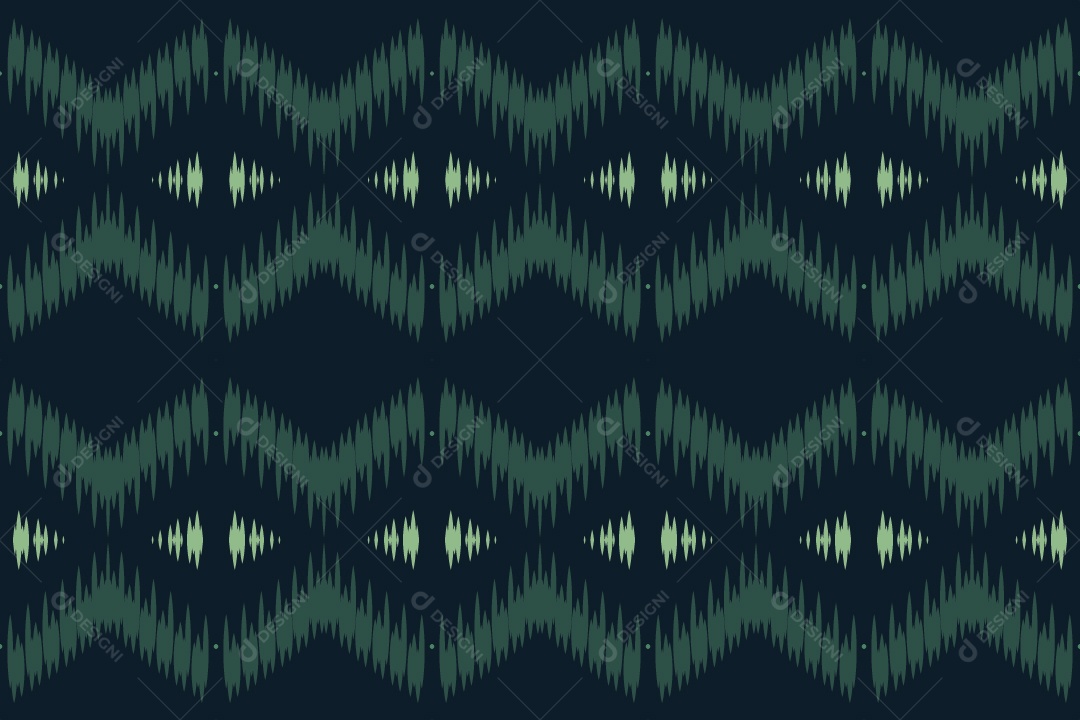 Ilustração Tribal Tradicional Colorido Vetor EPS