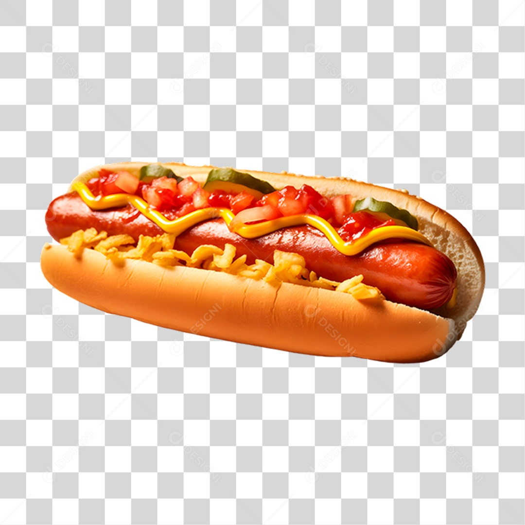Cachorro Quente Hot-Dog PNG Transparente