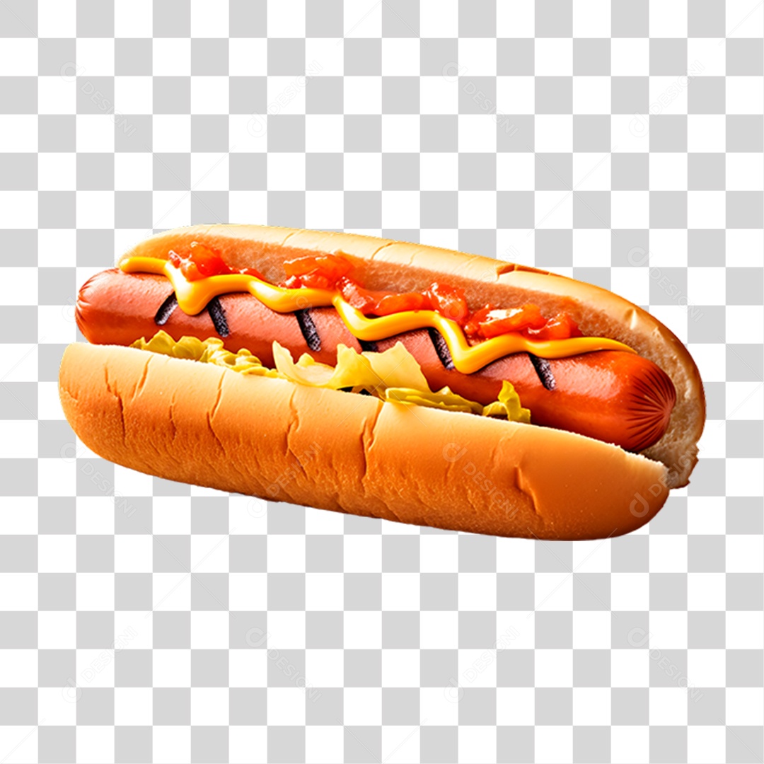 Cachorro Quente Hot-Dog PNG Transparente