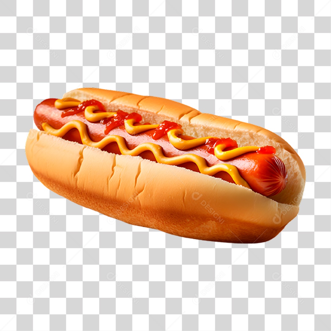 Cachorro Quente Hot-Dog PNG Transparente