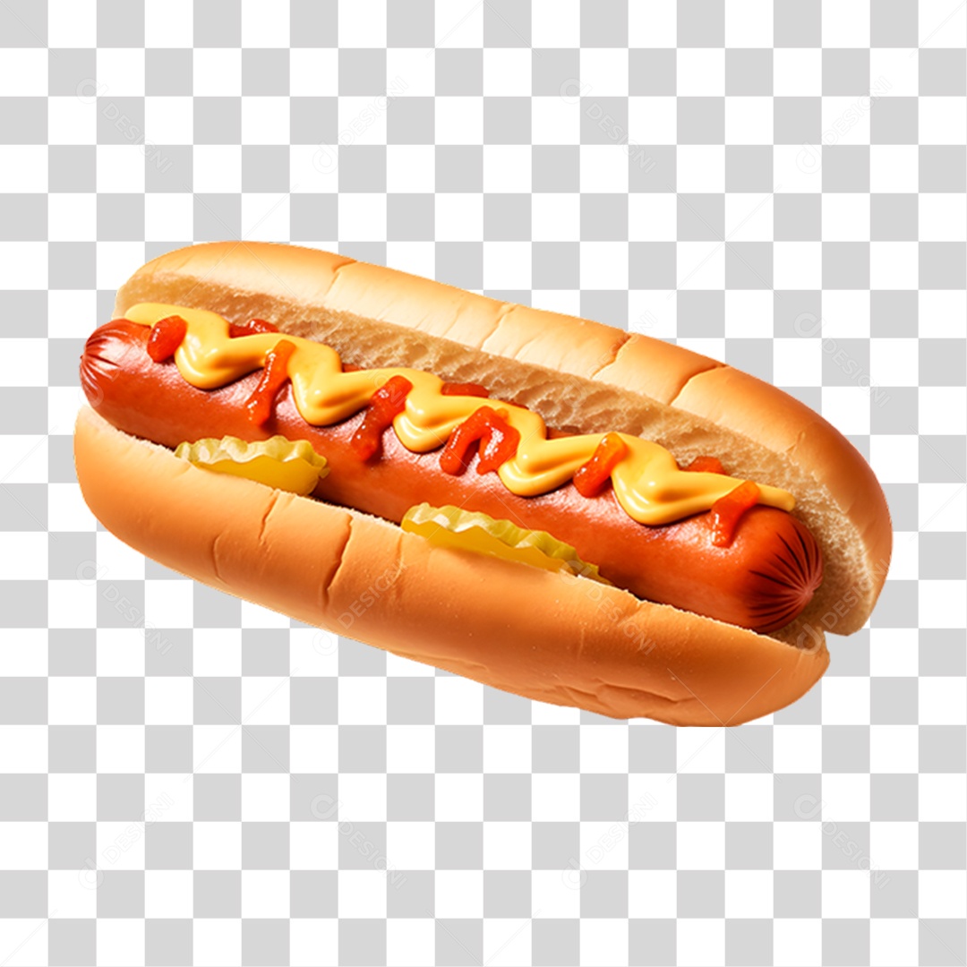 Cachorro Quente Hot-Dog PNG Transparente