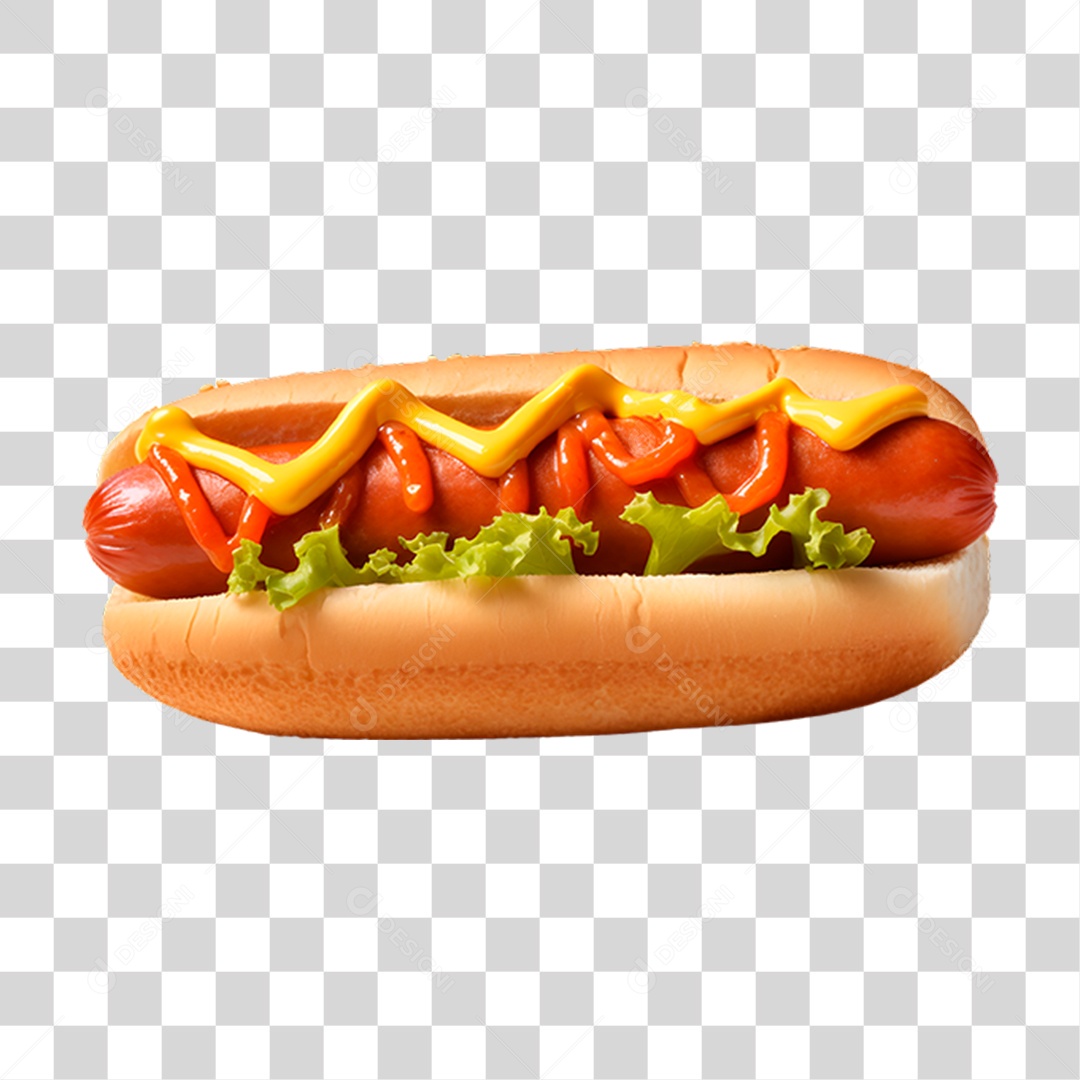 Cachorro Quente Hot-Dog PNG Transparente