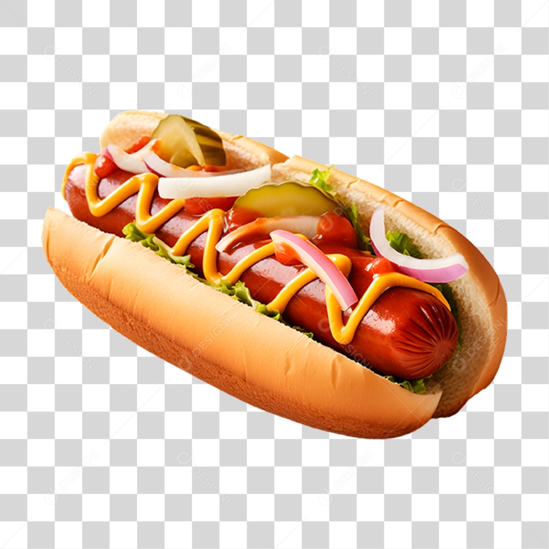 Cachorro Quente Hot-Dog PNG Transparente