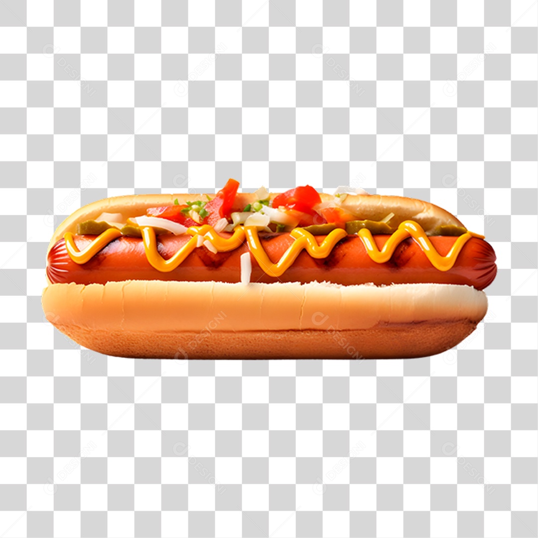 Cachorro Quente Hot-Dog PNG Transparente