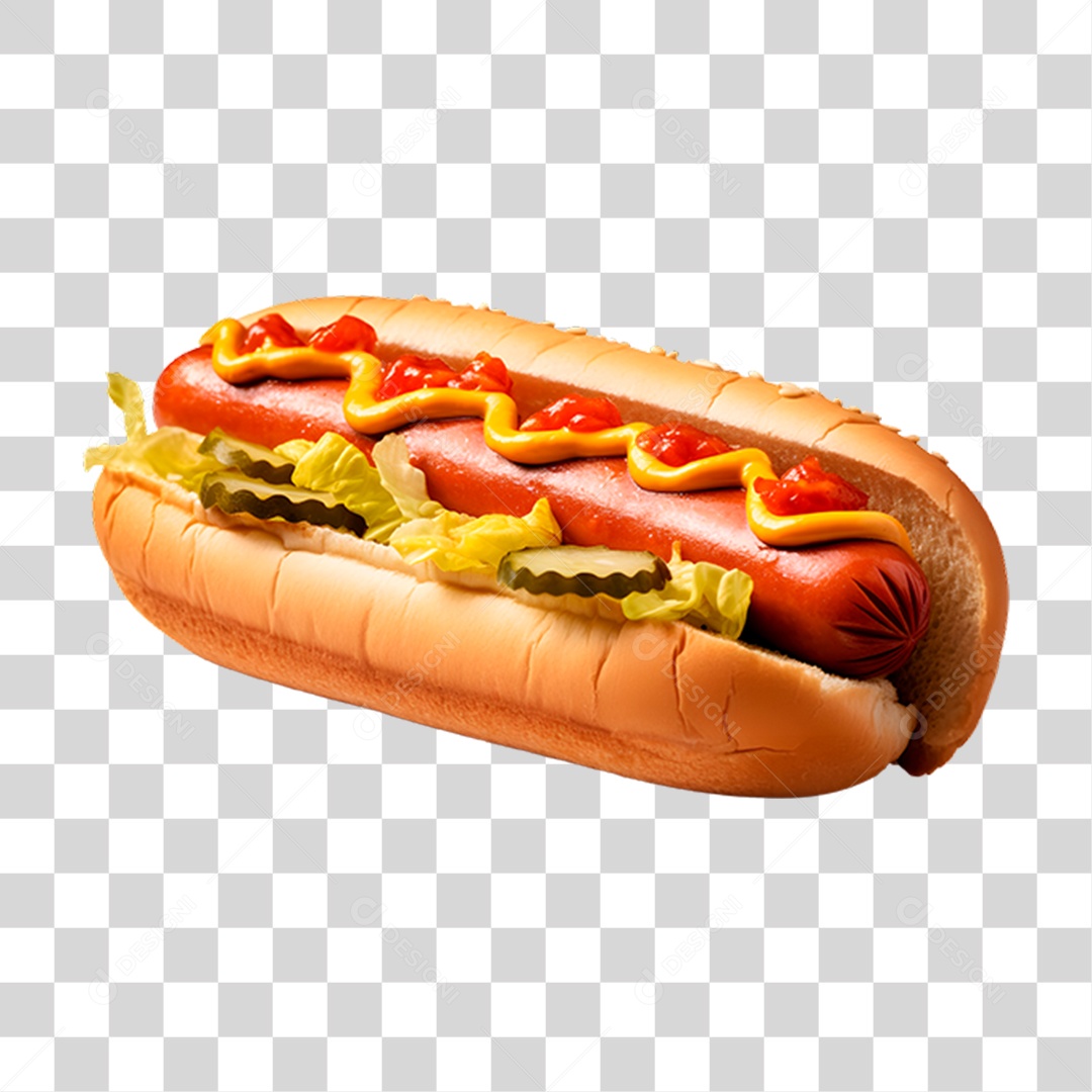 Cachorro Quente Hot-Dog PNG Transparente