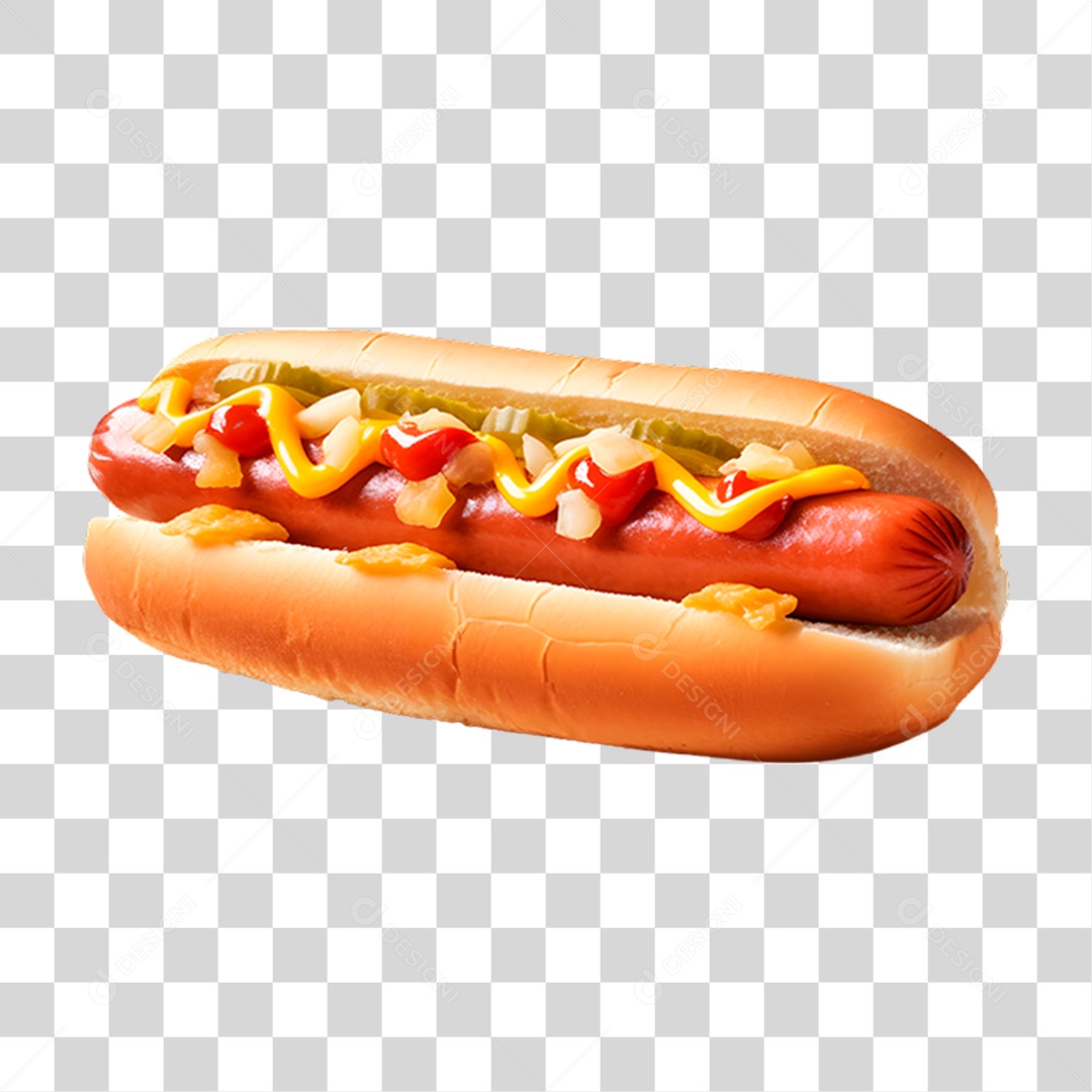 Cachorro Quente Hot-Dog PNG Transparente