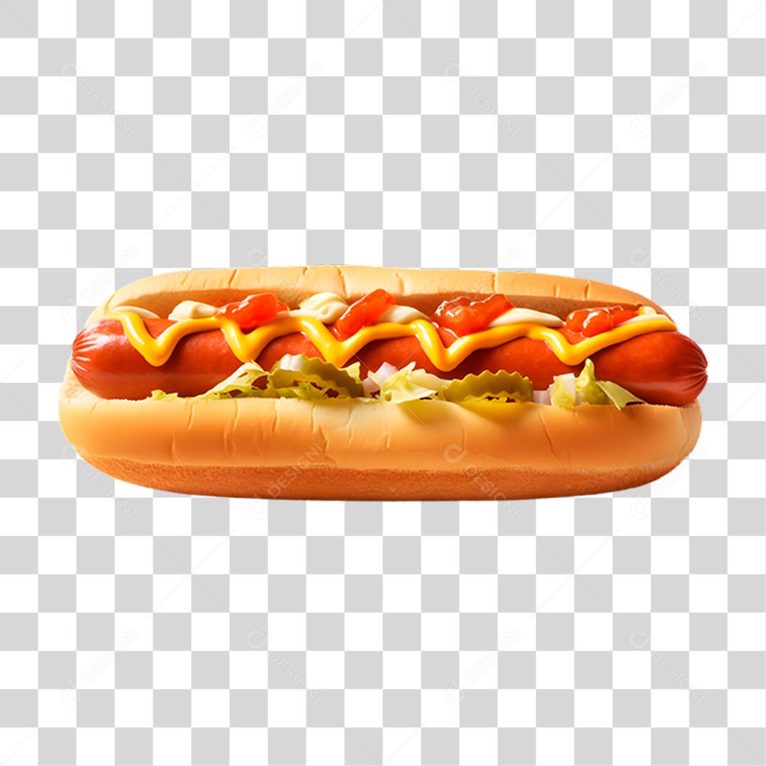 Cachorro Quente Hot-Dog PNG Transparente