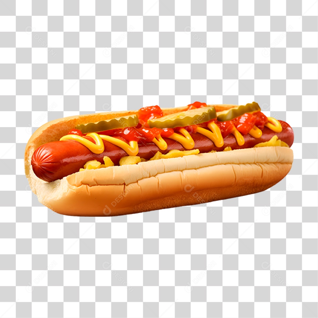Cachorro Quente Hot-Dog PNG Transparente