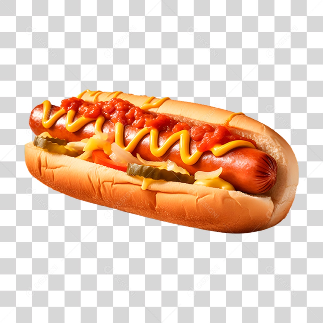 Cachorro Quente Hot-Dog PNG Transparente