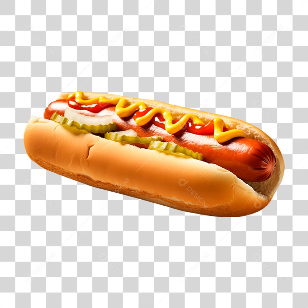 Cachorro Quente Hot-Dog PNG Transparente