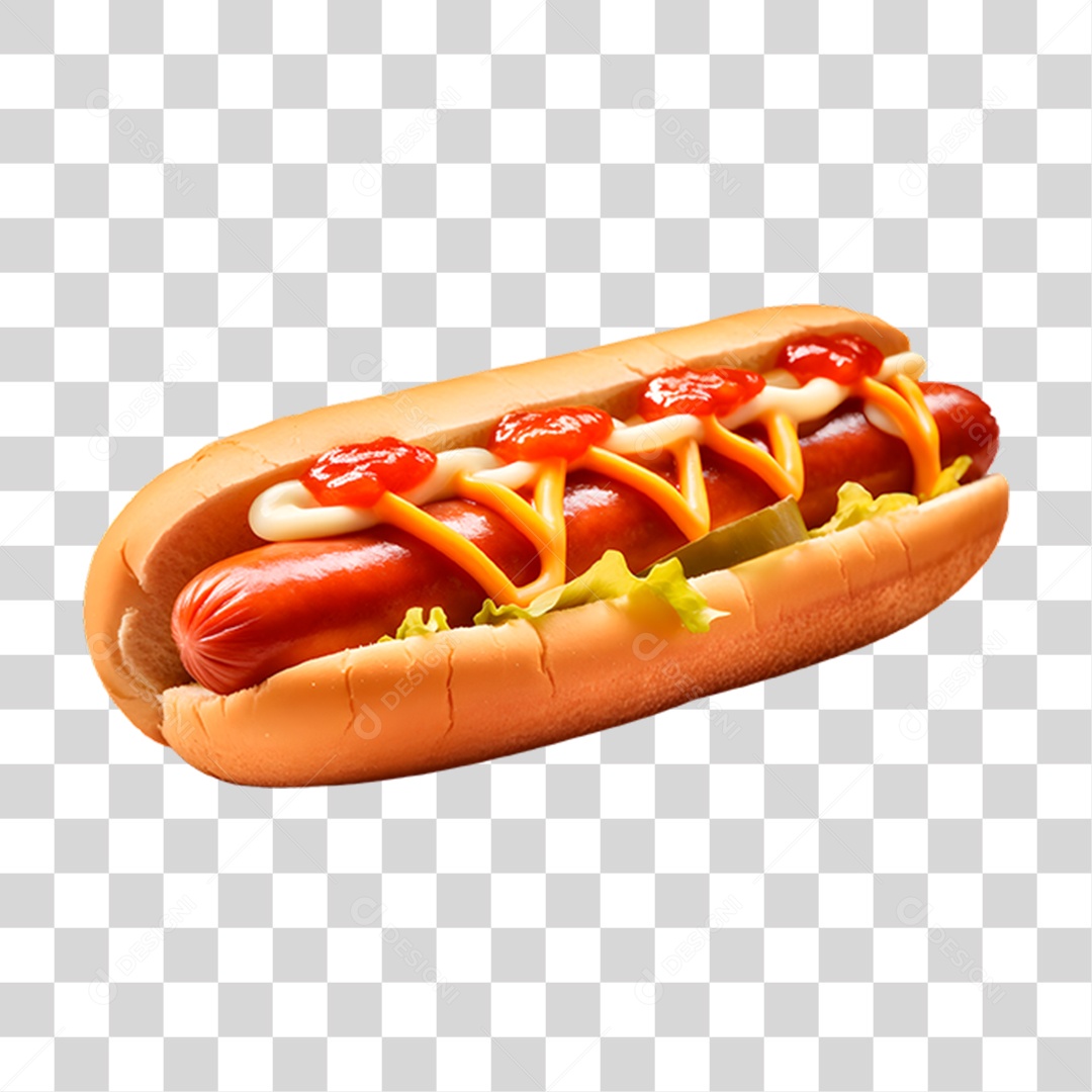 Cachorro Quente Hot-Dog PNG Transparente