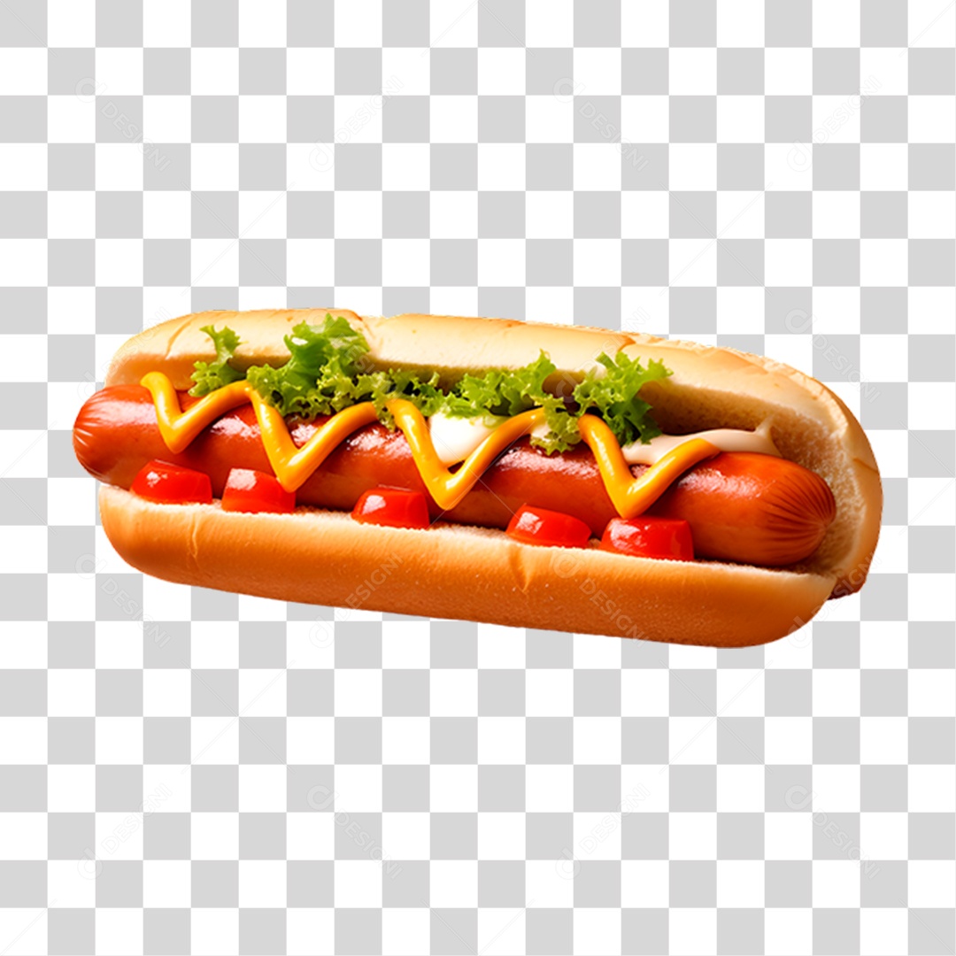 Cachorro Quente Hot-Dog PNG Transparente