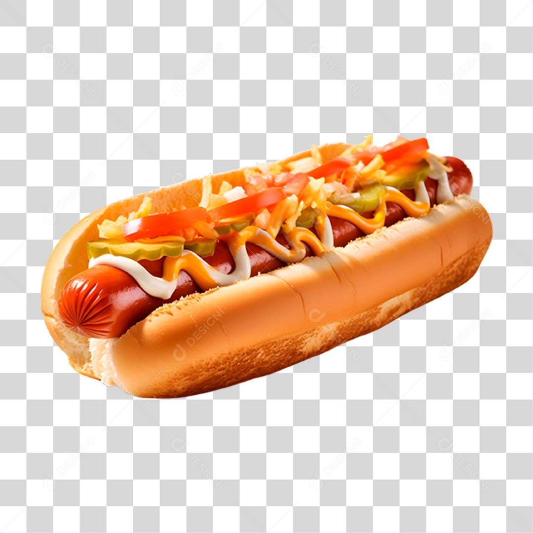 Cachorro Quente Hot-Dog PNG Transparente