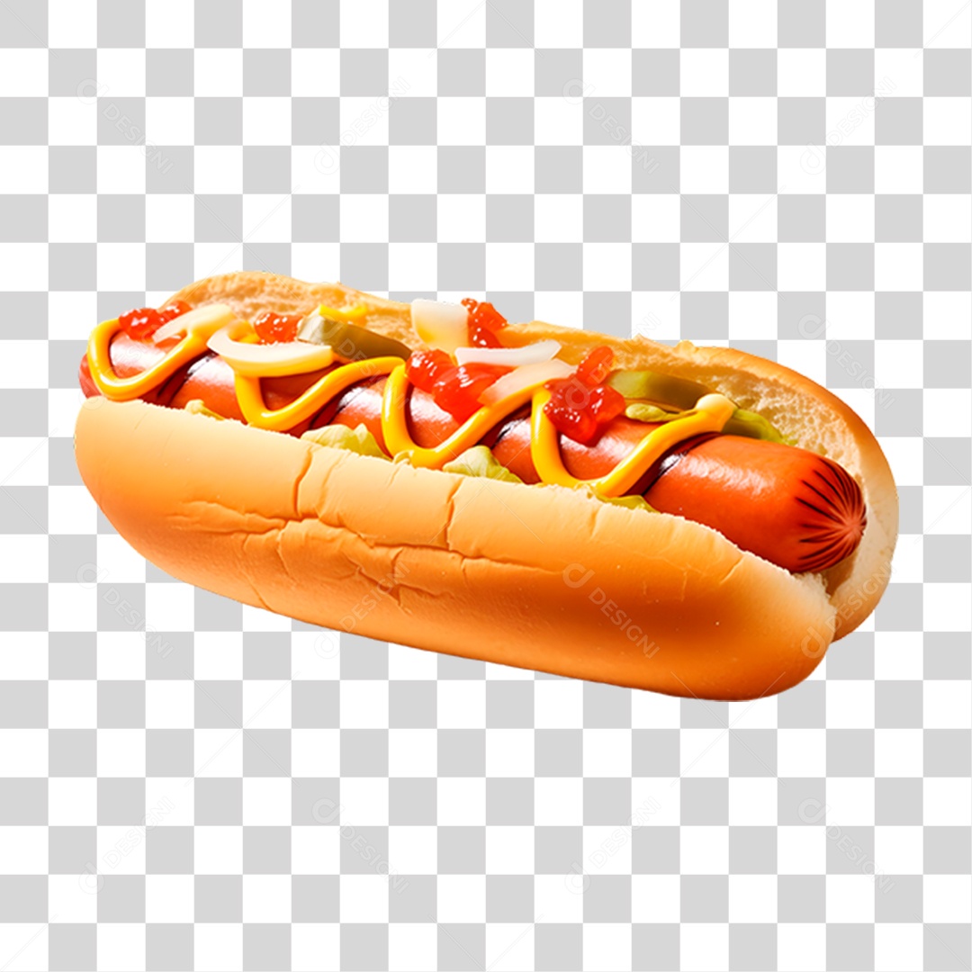 Cachorro Quente Hot-Dog PNG Transparente