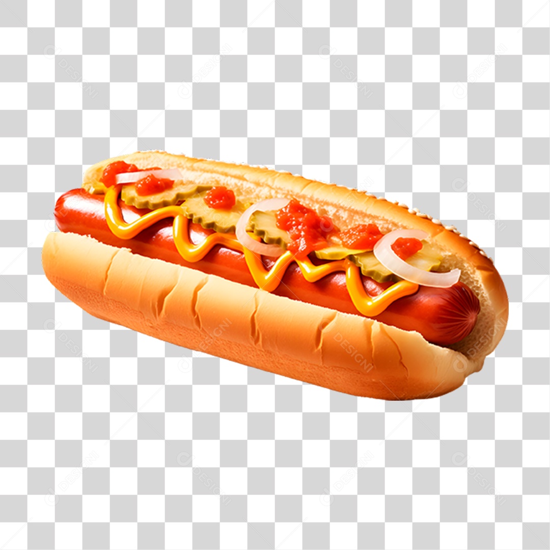 Cachorro Quente Hot-Dog PNG Transparente