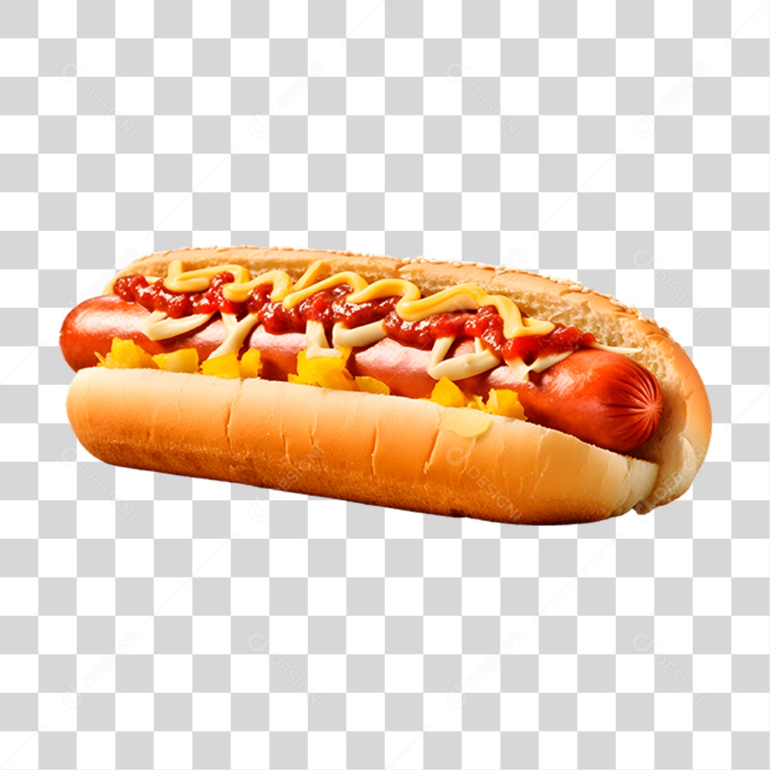 Cachorro Quente Hot-Dog PNG Transparente