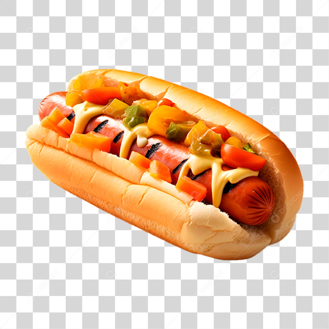 Cachorro Quente Hot-Dog PNG Transparente