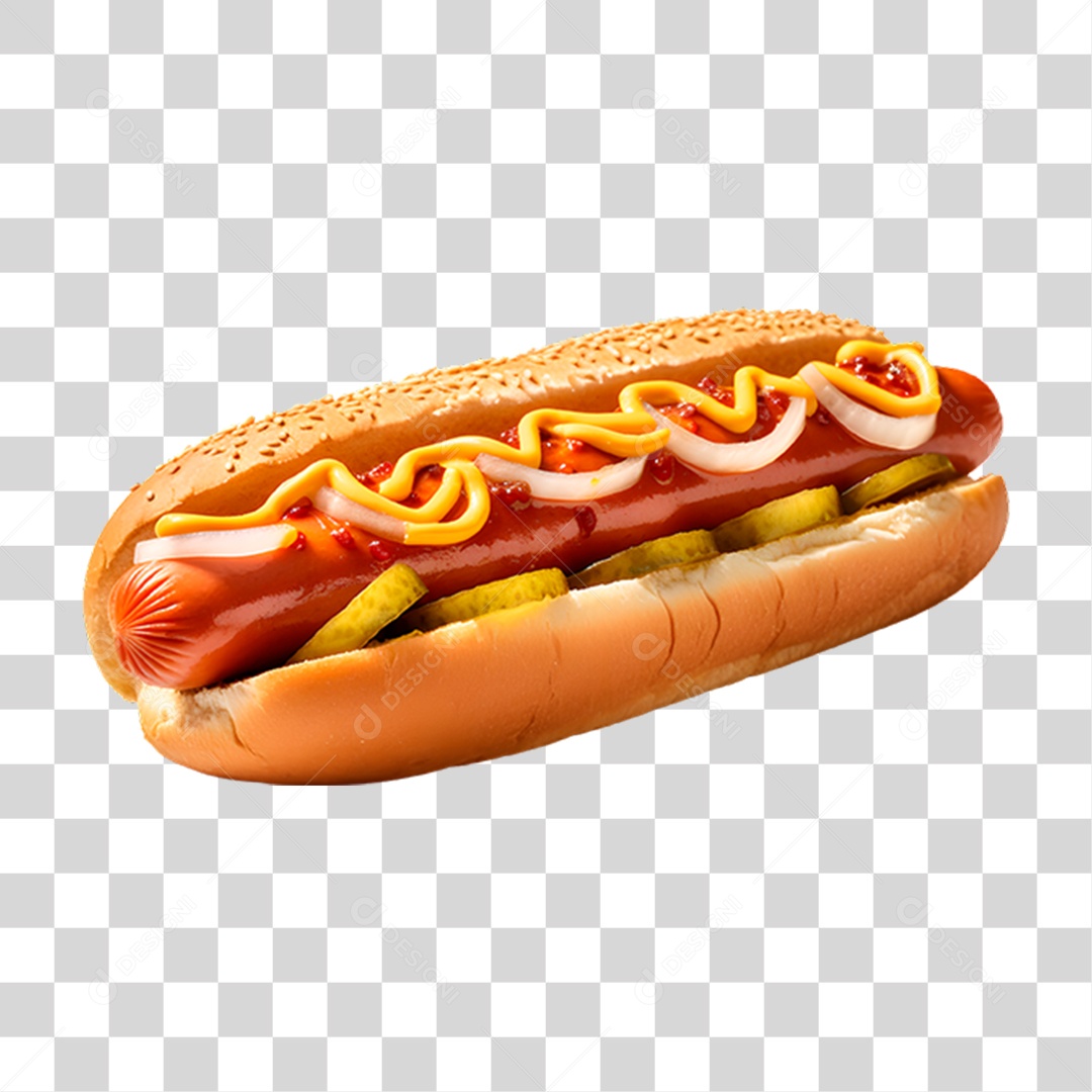 Cachorro Quente Hot-Dog PNG Transparente