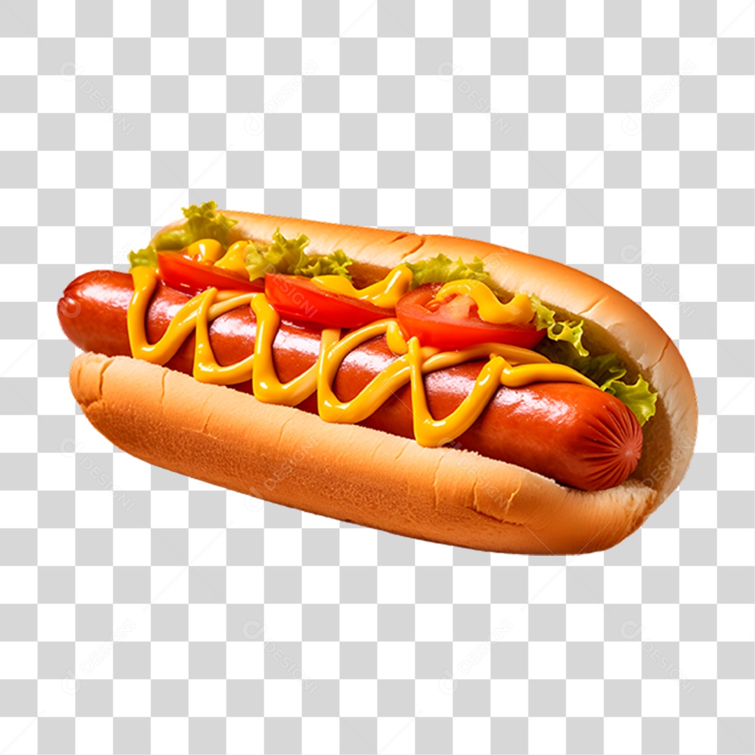 Cachorro Quente Hot-Dog PNG Transparente