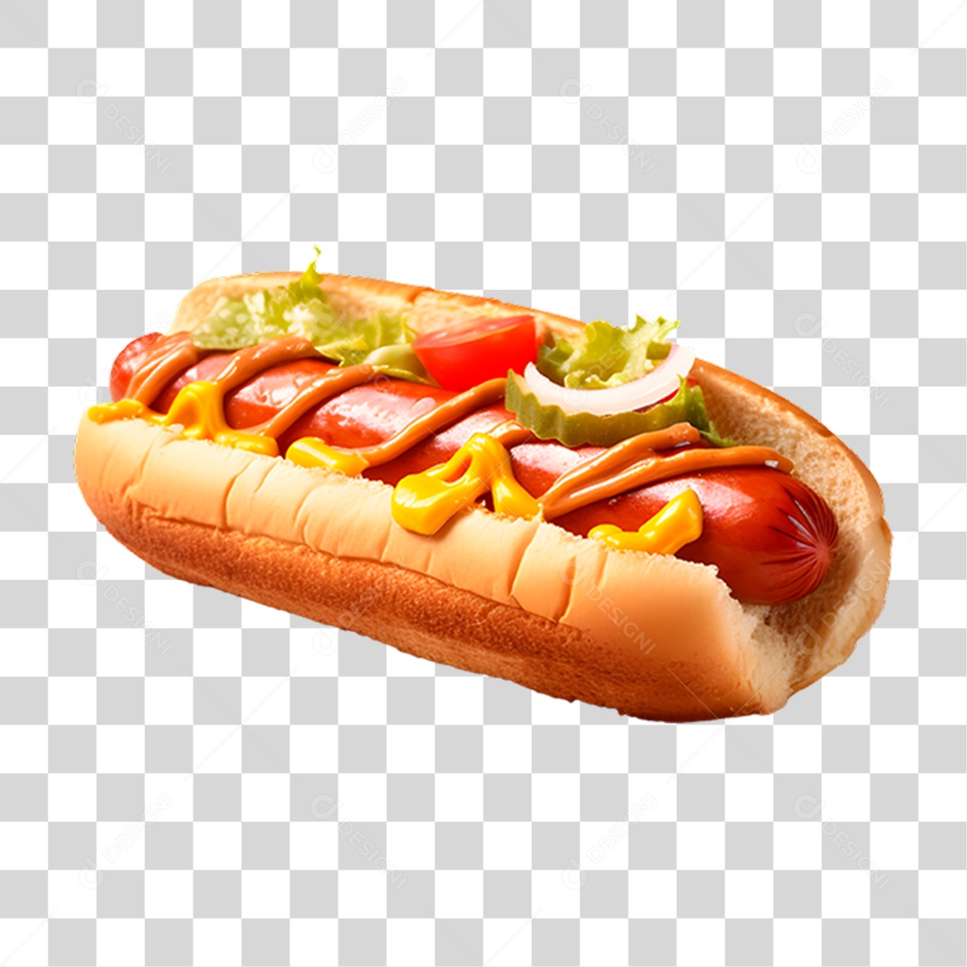 Cachorro Quente Hot-Dog PNG Transparente