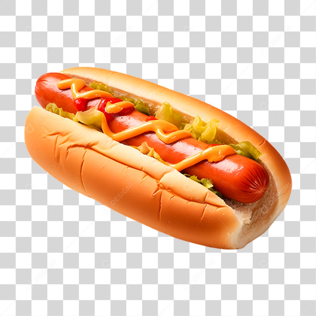 Cachorro Quente Hot-Dog PNG Transparente
