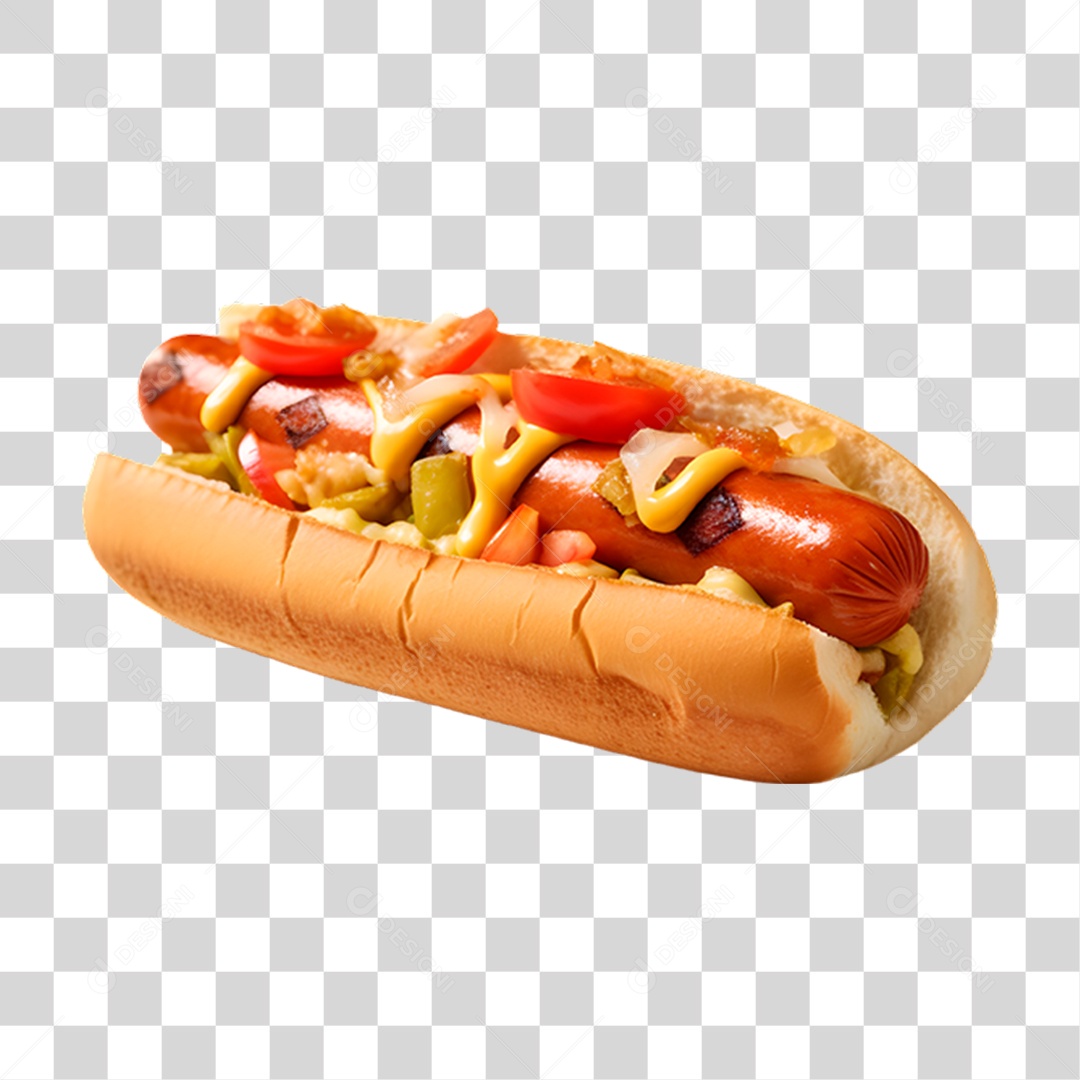 Cachorro Quente Hot-Dog PNG Transparente