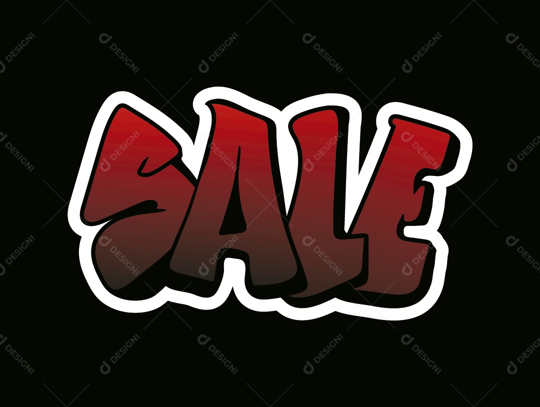 Oferta Texto Ilustração Vetor EPS