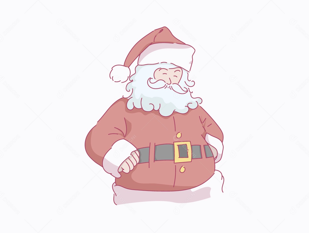 Papai Noel Ilustração Vetor EPS