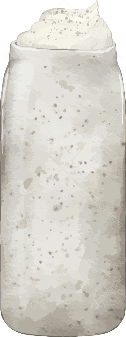 Ilustração de Bebida em Aquarela Vetor EPS